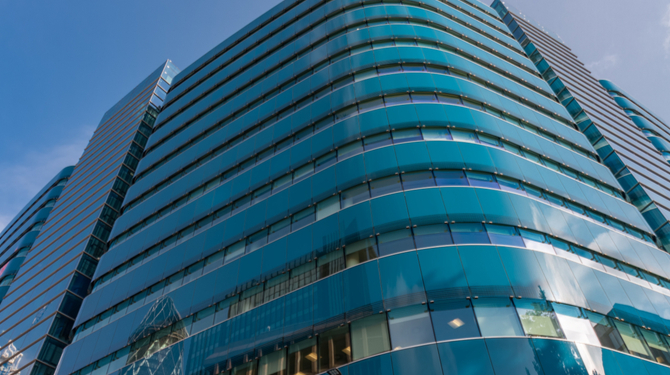 CITY OF LONDON, LONDON-SEPTEMBER 7,2017: The St Botolph Building in high-tech architectural style on September 7, 2017 in London.