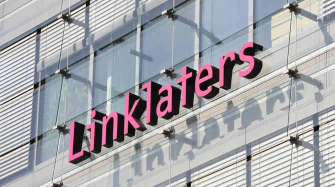 Luxembourg, Luxembourg - Oktober 3, 2014: linklaters in Luxembourg - linklaters LLP is a multinational law firm headquartered in London