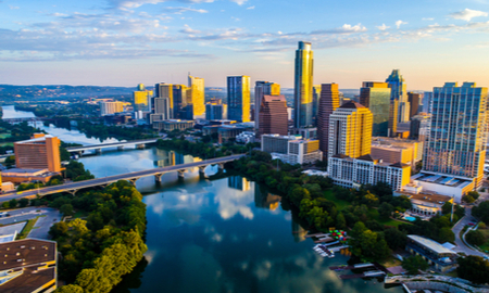 Austin in morning light