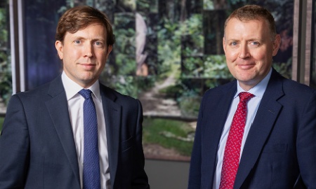 Photo of Damien Crossley (left) and Sebastian Prichard Jones