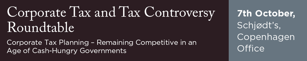 Corporate Tax and Tax Controversy Roundtable