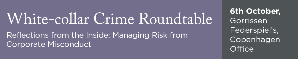 While-collar Crime Roundtable