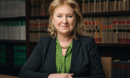 Portrait photograph of Lady Justice Carr