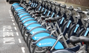Hector Sants gets on his bike to Barclays