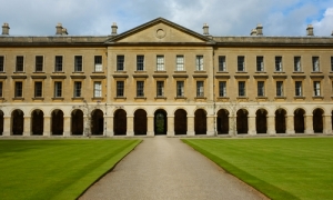 Magdalen College: take care when crossing bridges