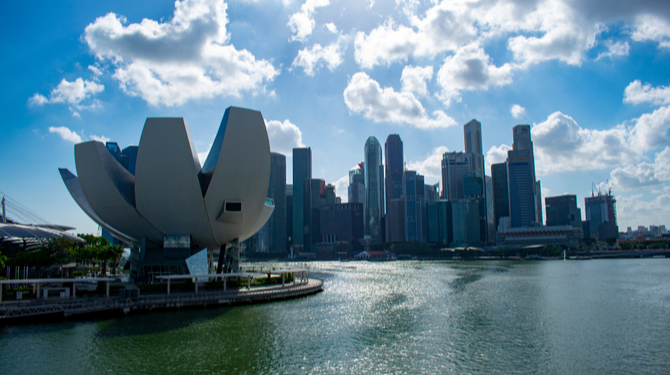 Singapore skyline