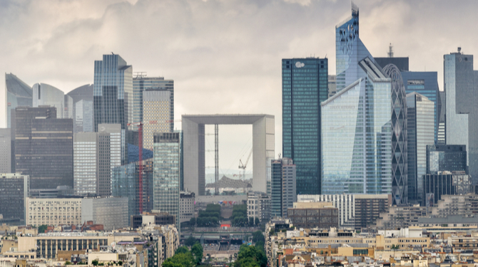 Paris business district